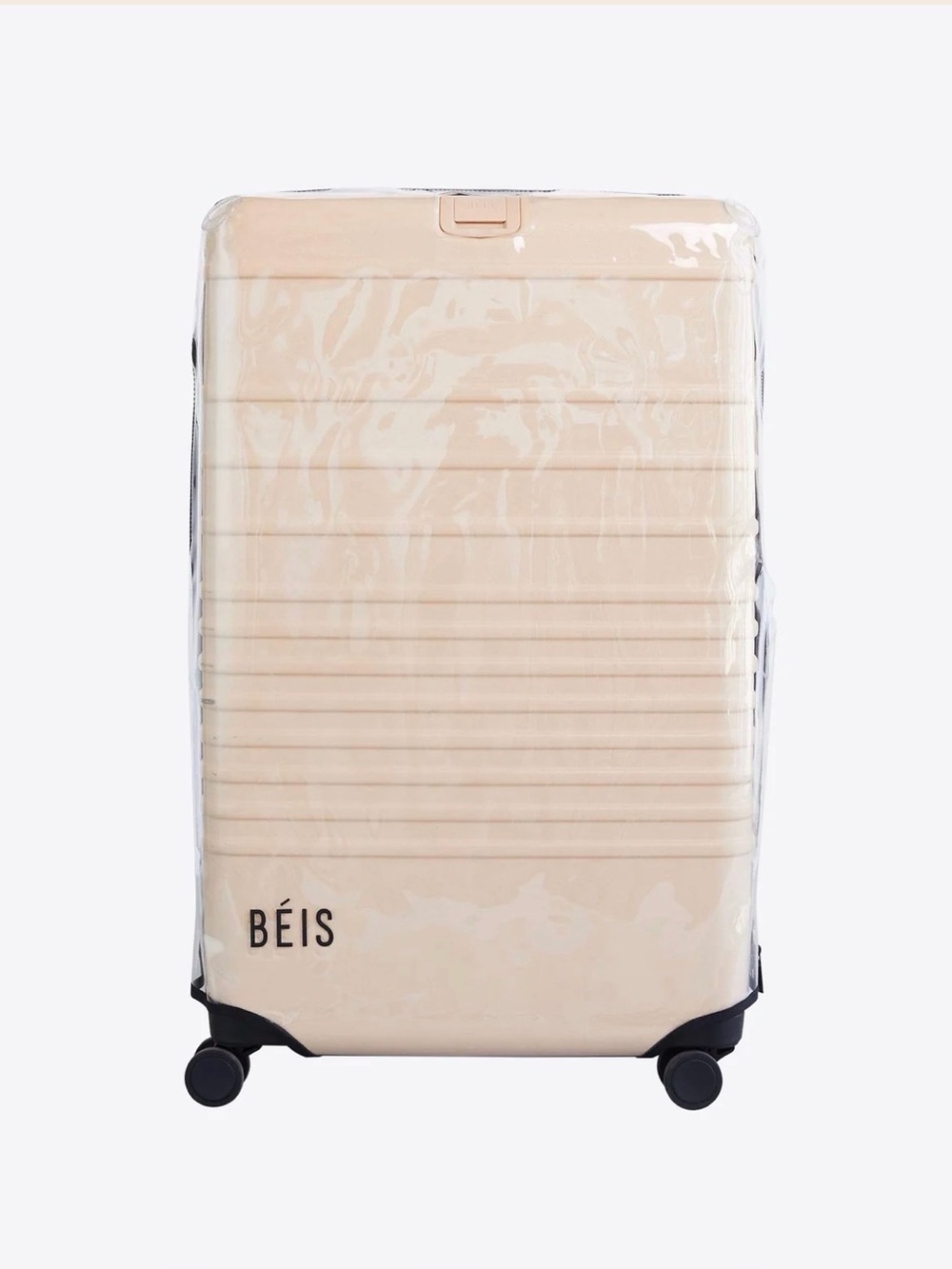 NWT BEIS The Medium Check-In Luggage Clear Cover